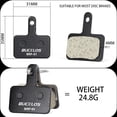 thumbnail image 5 of BUCKLOS 2 Pairs Bike Brake Pads for TRP Tektro Shimano Deore Br-M575 M525 M515 T615 T675 M505 M495 M486 M485 M475 M465 M447 M446 M445 M416 M415 M395 M375 M315 M355 C601 C501, 5 of 8