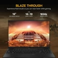 thumbnail image 4 of ASUS TUF A16 16" 165Hz FHD Gaming Laptop, AMD Ryzen 7-7735HS, 32GB DDR5, 2TB PCIe SSD, AMD Radeon RX 7700S, Backlit Keyboard, Dolby Atmos, WiFi 6, Off Black, Win 11 Pro, 256GB Docking Station Set, 4 of 8