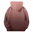 thumbnail image 6 of Resicozy Hoodies For Teen Girls Long Sleeve Gradient Color Cute Hoodie with Pocket Lightweight Y2k Comfy Oversized Hooded Sweatshirt 3-15 Years Dark Gray 170, 6 of 6