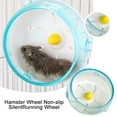 thumbnail image 2 of Hamster Running Wheel Silent Roller Non-slip Running Wheel, 2 of 8