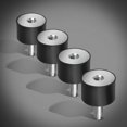 thumbnail image 2 of Topbathy 4PCS Marine Anti Vibration Columns Black for Boat Applications, 2 of 8