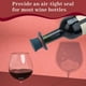thumbnail image 3 of Juego divertido de tapas de vino de silicona con tapón de vino, corchos de vino reutilizables para selladores de botellas de vino y bebidas, 3 of 5