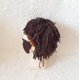 thumbnail image 4 of Gorros con barba y peluca divertida, gorro tejido hecho a mano con rastas, 4 of 5