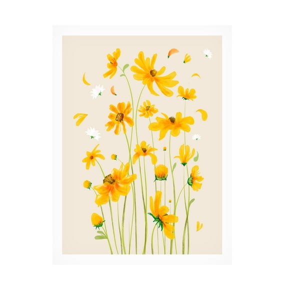 Trademark Fine Art Emel Tunaboylu Rectangle 8 Canvas Wall Art