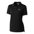 thumbnail image 2 of Women's Cutter & Buck  Black Minnesota Vikings Helmet Logo Advantage DryTec Tri-Blend Pique Polo, 2 of 3
