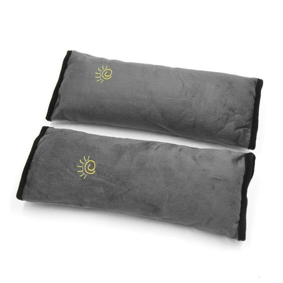 REGALWOVEN 2Pcs Dark Gray Car Shoulder Protection Pad Universal, Adult