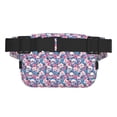thumbnail image 3 of Fotbe Skull Cangurera Cuadrada con Estampado de Doble Capa, Bolsa de Cintura Ajustable Mini para Hombres y Mujeres, 3 of 9