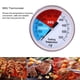 thumbnail image 1 of Termómetro para parrilla, acero inoxidable 100-550 ℉ Termómetro para barbacoa Termómetro para ahumador Estándares líderes en la industria, 1 of 8