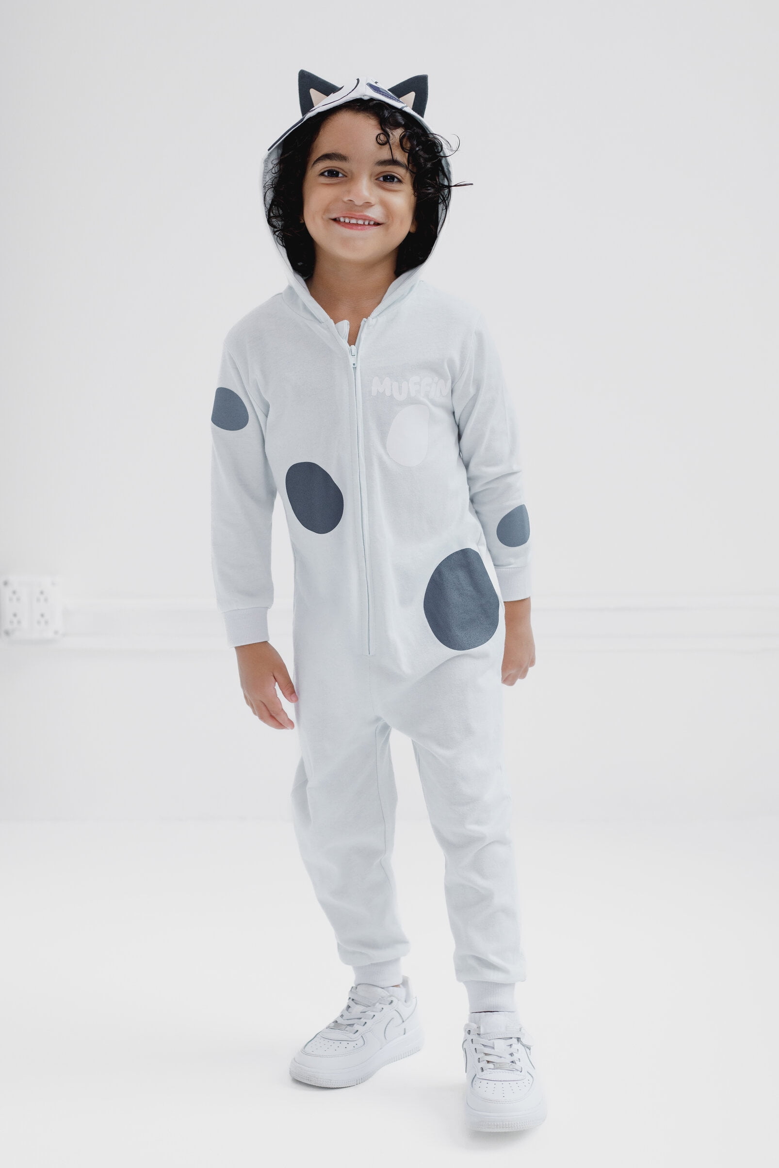 Bluey Muffin Zip Up Cosplay Coverall Infant to Little Kid