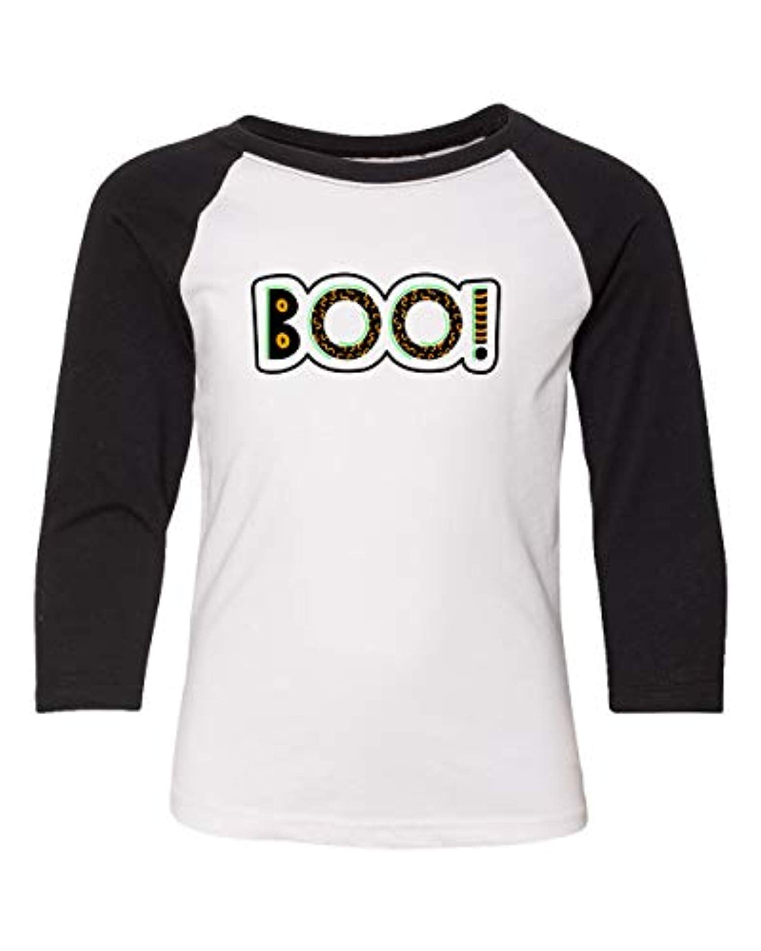 Camiseta de béisbol unisex Trenz Shirt Company Halloween Boo juvenil blanca - Imagen 7 de 26