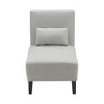 thumbnail image 3 of Serta Palisades Slipper Chair Pebble Gray, 3 of 10