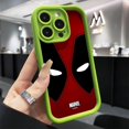 thumbnail image 3 of Funda de teléfono con cara de Deadpool de Marvel, cubierta de pantalla completa para iPhone 16, 15, 14, 13 PRO MAX, 11, 12, 13 PRO, X, XS, XR, 7, 8 Plus, Mini regalo, Y2k, oferta, 3 of 5