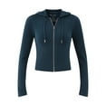 thumbnail image 3 of No Boundaries Seamless Zip Front Hoodie and Leggings Set, 2-Piece, Women's, 3 of 3
