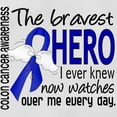 thumbnail image 2 of CafePress - D Colon Cancer Bravest Hero I Ever Knew - Kids Apron, 2 of 5