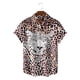thumbnail image 5 of Camisa hawaiana con estampado 3D de piel de serpiente y leopardo para hombre, camisas casuales holgadas de verano para la calle, blusa Aloha de manga corta a la moda para verano, 5 of 5