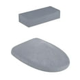 thumbnail image 3 of CoudarTitie Toilet Lid Seat Cover Set Stretch for Bathroom Soft Machine Washable Comfortable, 3 of 8