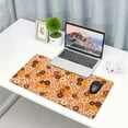 thumbnail image 6 of Kdxio Hippie Ditsy Floral Print Large Gaming Mouse Pad,Non-Slip Base,Water Resist Keyboard Pad for Gamer,Office & Home,29.5 x 15.8 in, 6 of 9