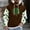 Brown, variant on Hinvhai Mens Fashion St Patricks Day Hoodie Sweatshirts for ,Classic Clover Printed Color Bolck Long Sleeve Round Neck Casual Sweatshirt for Men Yellow XL(XL)