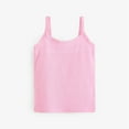 thumbnail image 2 of ZACPNCV Girls Undershirts Toddler Camisole Knit Straps Sleeveless Cami Dance Tank Tops for Girls Pink 11-12 Years, 2 of 4