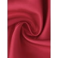 thumbnail image 5 of INSPIRE CHIC Womens Satin Nightgown Lace Trim Sleep Dress Silky See Through Chemise V Neck Lingure L Red, 5 of 6
