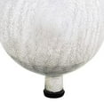 thumbnail image 3 of Achla Designs 12 Inch Gazing Glass Globe Sphere Garden Ornament, Silver, 3 of 4