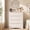 White, variant on 4 Drawer Dresser for Bedroom, Tall Storage Cabinet with Anti-Tip Device & Smooth Rails, Modern Chest of Drawers with Deep Drawers, Waterproof Board, White