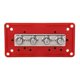 thumbnail image 2 of DC48V 300A Power Distribution Block M10x4 Terminal Dual Row Bus Bar Barrier Strip for 12‑48V Cars Trucks RVs Ships Marine, 2 of 3