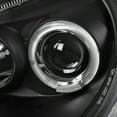 thumbnail image 7 of Spec-D Tuning Angeleyes Projector Headlights Black Compatible with 1998-2005 Volkswagen Beetle With Factory Halogen Headlight, Left + Right Pair Headlamps Assembly, 7 of 7