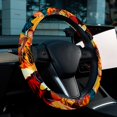 thumbnail image 6 of Basketball 14.5 Inch Printing PVC Leather Car Wheel Cover Auto Accessories, 6 of 6