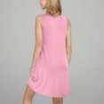 thumbnail image 7 of Cethrio Nightgowns for Girls, Soft Summer Pleated Front Sleeveless Sleep Dresses Pink Size 7-8 T, 7 of 7