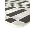 thumbnail image 2 of FloorPops Checker Black Stone Quick Drying Mat, 2 of 7