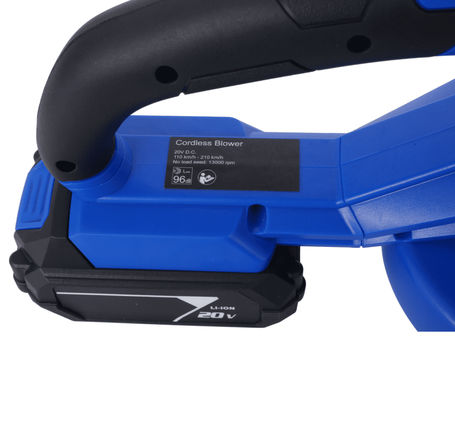 20V Cordless Leaf Blower 2-Speed with Battery Charger for Lawn Patio