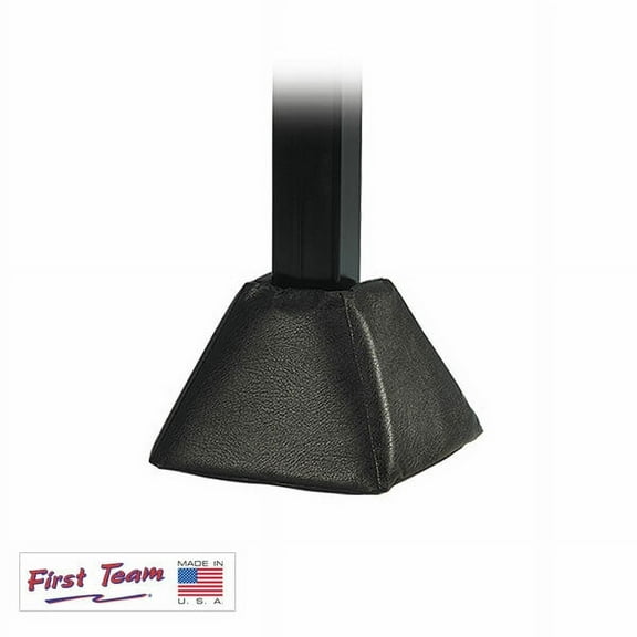 First Team FT74 Foam-Vinyl Gusset Pad for 4 & 5 in. Crank Adjust Base Only, Maroon