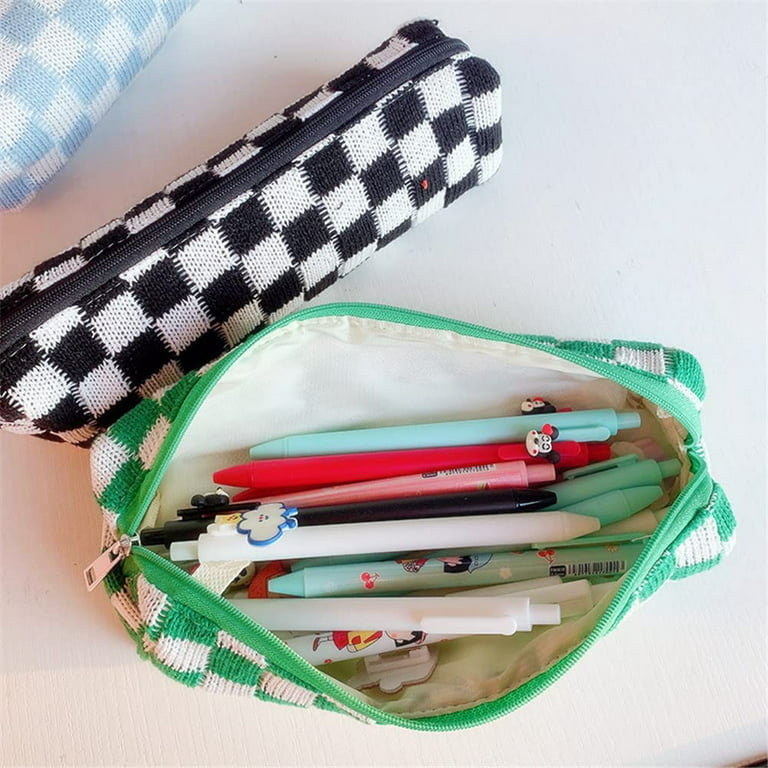 DanceeMangoos Y2k Aesthetic Pencil Case Cute Pencil Case Aesthetic Y2k  Accessories Y2k Pencil Case for Girls (Brown) 