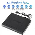 thumbnail image 2 of 1080P Full HD DVD Player, DVD Player 3 In 1 Card Reader CD Multiple Playback ,Latest USB 3.0 Tech, 2 of 6