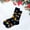 Black, variant on Weikingp Mens Socks Men'S Autumn And Winter Socks Santa Claus Snowflake Men'S Middle Tube Socks Damp Cotton Socks Compression Socks Men Mens Socks Socks for Women (Clearance) Black Polyester
