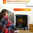 22" Electric Fireplace Stove, Freestanding Electric Fire Place