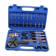 thumbnail image 2 of Extractor de rodamientos multifuncional Kit Universal Extractor de orificios internos Herramienta de eliminación de rodamientos para equipos mecánicos 33 en 1 con llave, 2 of 8