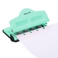 thumbnail image 1 of Unique Bargains Mushroom Discbound Hole Punch, 4 Holes Paper Puncher(Light Blue), 1 of 6