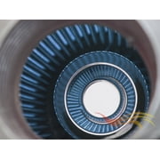 Cold Air Intake System with Heat Shield Kit + Filter Combo Blue Compatible For 16-24 Chevy Camaro 3.6L V6