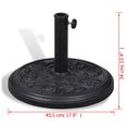 thumbnail image 3 of Base de Parasol Ronde en Résine, 3 of 3