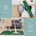 thumbnail image 6 of Green Christmas Gingerbread Man Pattern Kitchen Rugs Sets Of 3,Kitchen Runner Rugs Non Skid Washable,Decorative Kitchen Floor Mats for Kitchen,Sink,Laundry,17"x30"+ 17"x47" + 17"x59", 6 of 6