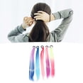 thumbnail image 1 of Camilas de Coloridas Trenzas de Cabello, Extensiones de Cola de Caballo de color Accesorios para el Cabello de Moda de Moda., 1 of 7