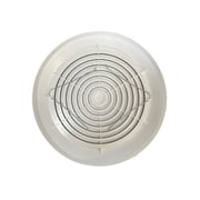 Ventline V2270 9-5/8 Duct Ventilation Fan Grill Only - White