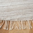 thumbnail image 3 of SAFAVIEH Kilim Russell Striped Area Rug, Ivory/Brown, 7' x 7' Round, 3 of 8