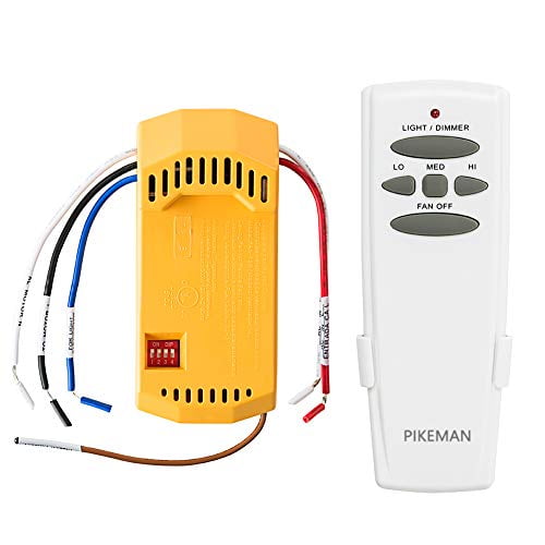 Universal Ceiling Fan Remote Control And Receiver Complete Kit Replace Hampton Bay Harbor Breeze Hunter Westinghouse Led Uc7078t Hd Chq7078t L3h2010fanhd Hd5 18r Pikeman Com Universal Ceiling Fan Remote Control, Harbor Breeze Universal Ceiling Fan Light Remote Control Manual