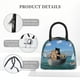 thumbnail image 4 of Fotbe Two Brave Cats Are Floating On The Sea Iceberg Bolsa de Almuerzo con Estampado, Lonchera Aislada, Contenedor de Comida Reutilizable Tipo Cooler a Prueba de Fugas, 4 of 6