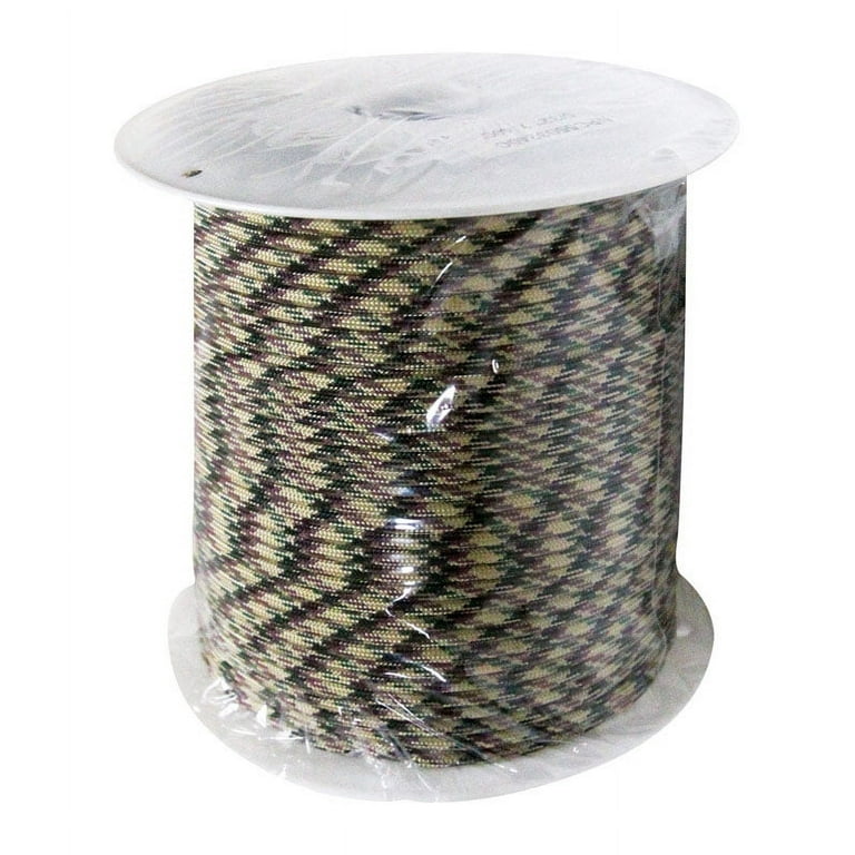 SecureLine 5/32 in. D X 100 ft. L Black Braided Nylon Paracord SecureLine 5/32 in. D X 100 ft. L Black Braided Nylon Paracord