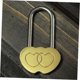 thumbnail image 3 of unbranded Corazón Dorado De Para Símbolo De Amor Y Promesa Solemnidad, 3 of 8