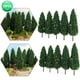 thumbnail image 5 of Yuarrent Paisaje Paisaje Pinos 16 cm Ferrocarril Plástico Plástico Decoraciones Juguetes Type3 NO3, 5 of 6
